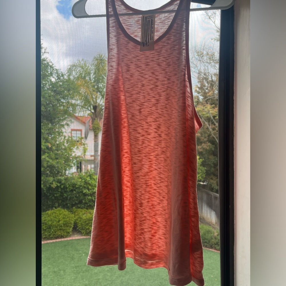 FREE PEOPLE TANK (PEACH)